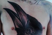 Vārda Raven tetovējums nozīme