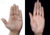 معنی طول، شکل انگشت کوچک: کف بینی انگشت تیر